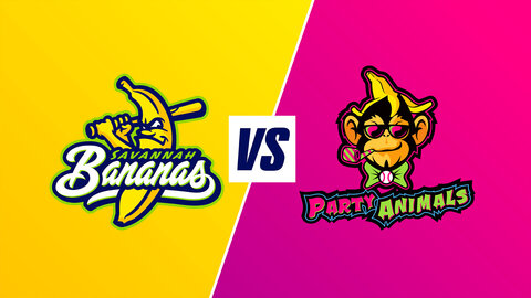 Savannah Bananas vs. Party Animals