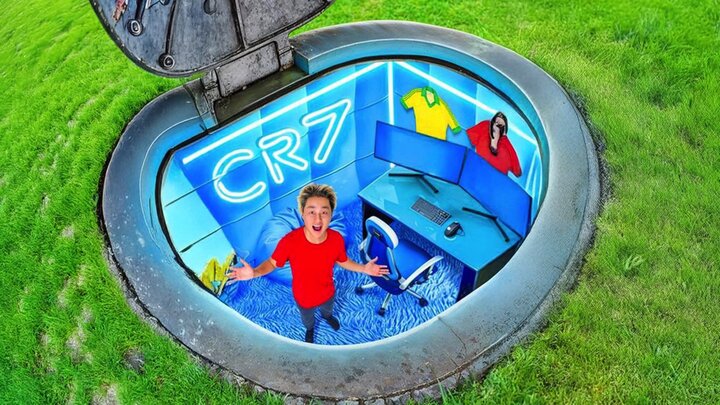 I Built a Secret Room for Ronaldo vs. Messi