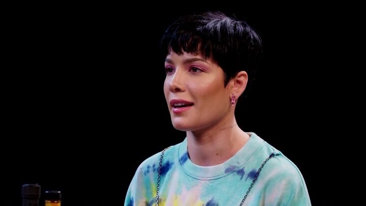 Halsey Experiences the Jersey Devil While Eating Spicy Wings