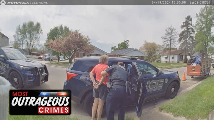 Grannies Face Off with Police