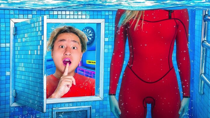 I Built a Secret Room to Escape My Girlfriend!