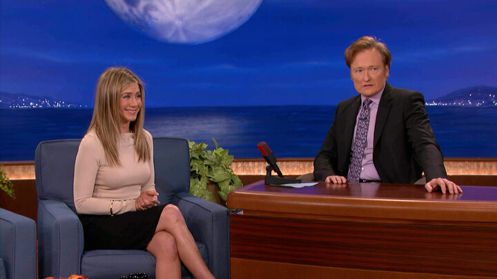 Jennifer Aniston, Ron Shirley and Amy Shirley