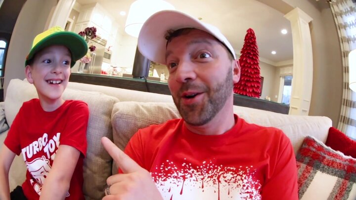 Father vs. Son Bottle Flip in the House