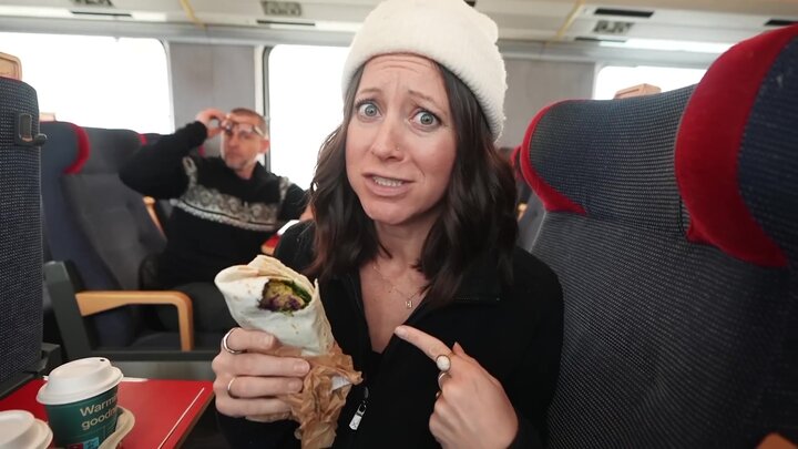 Overnight Arctic Circle Train to World's Largest Ice Hotel