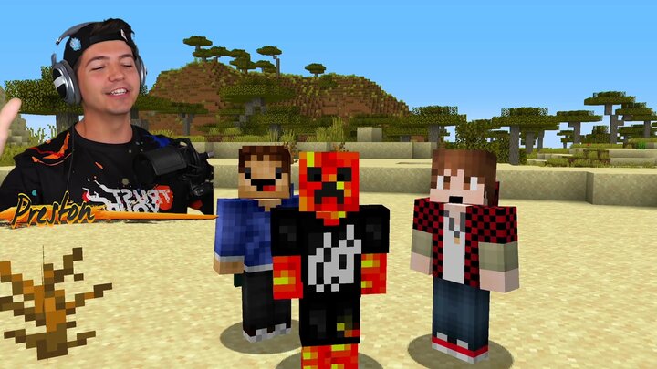 Minecraft But the Lava Rises with the Pack! / Minecraft But I'm Hunting the Pack with Mods!