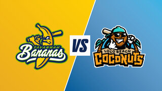 Savannah Bananas vs. Loco Beach Coconuts