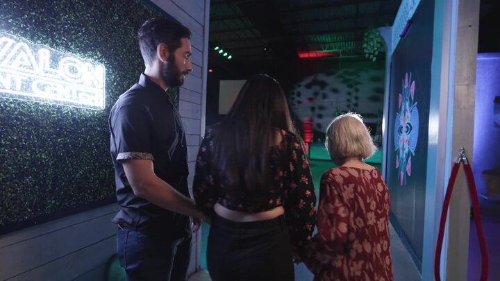 Abuela on the Dance Floor