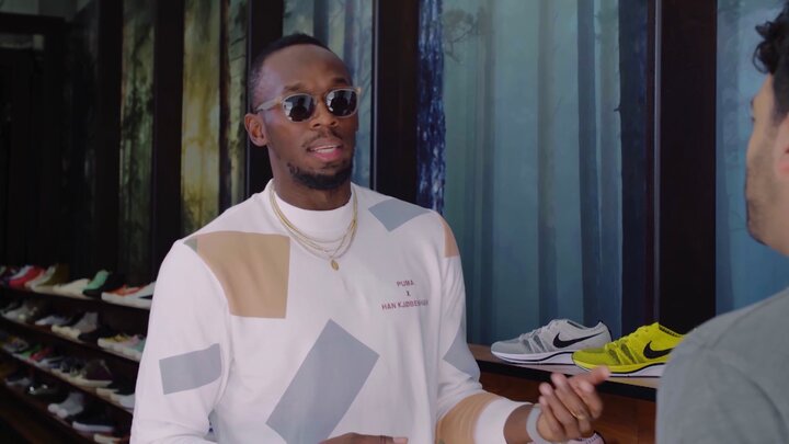 Usain Bolt, J.B. Smoove and Mahershala Go Sneaker Shopping with Complex