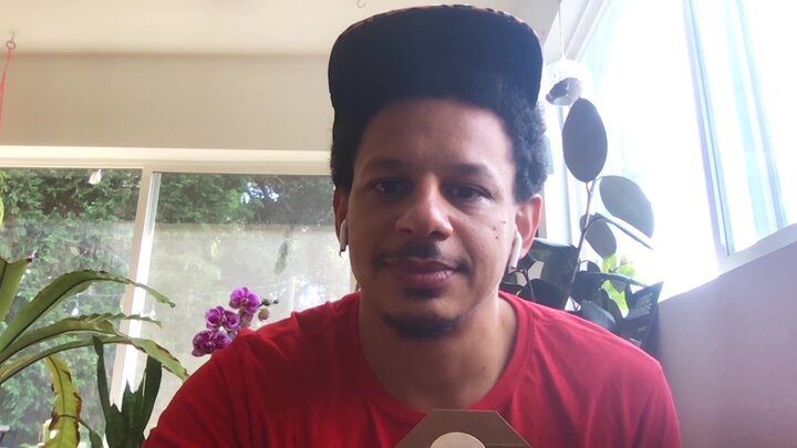 Eric Andre Enters a Fugue State While Eating Spicy Wings