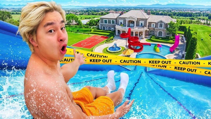 I Built Secret Theme Parks in My House!