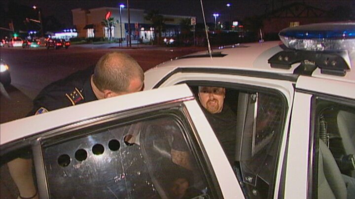 Bust at the drive-in