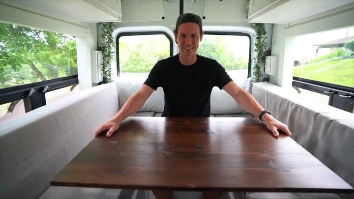 Sprinter Van Converted to Beautiful Tiny Home