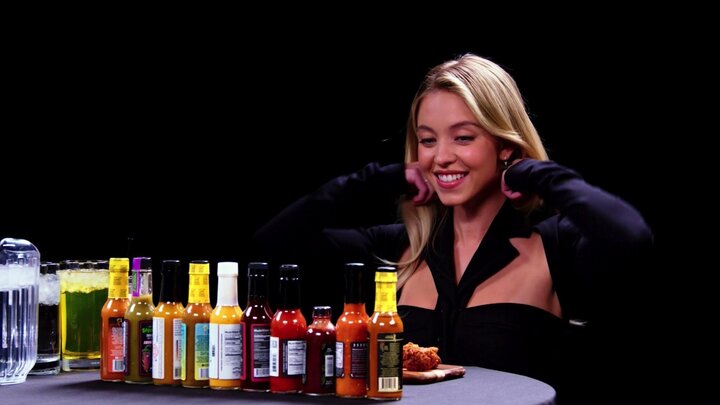 Sydney Sweeney Endures a Nightmare While Eating Spicy Wings
