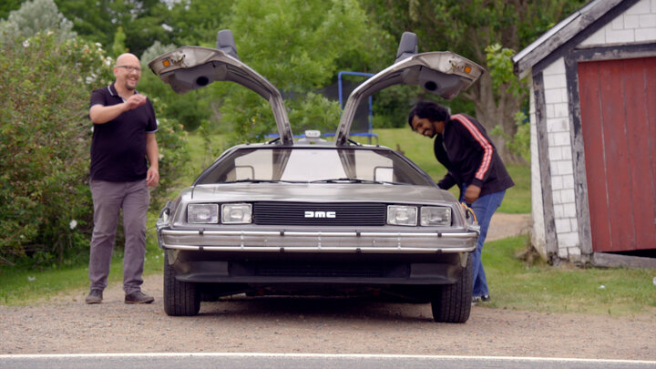 Bohus and Shaun Drive a Time Machine