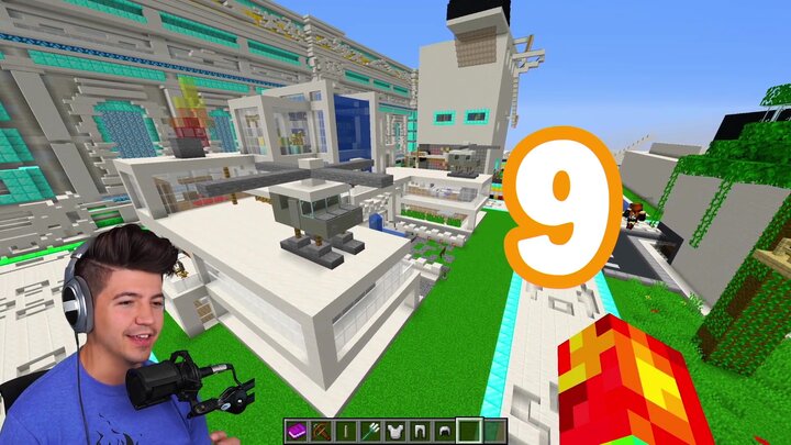 I Made 100 Players Build Millionaire Minecraft Houses! / Most Diamonds Found Wins a Real Diamond!