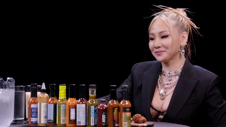 CL Gets Extra Spicy While Eating Spicy Wings