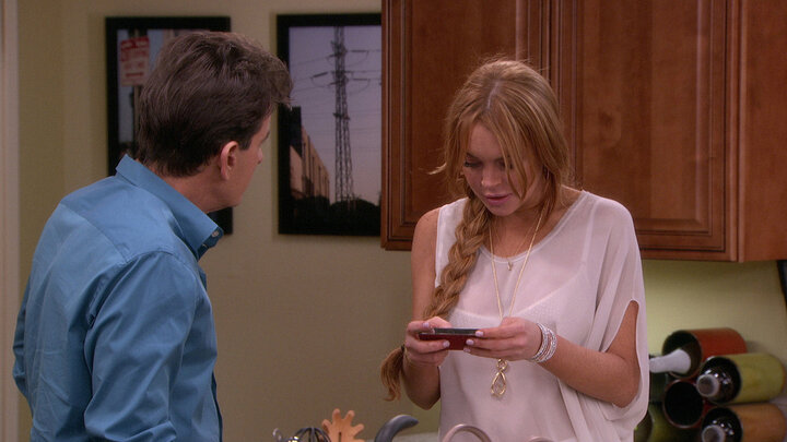 Charlie Gets Lindsay Lohan Into Trouble