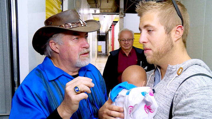 Two Men And Fake Baby