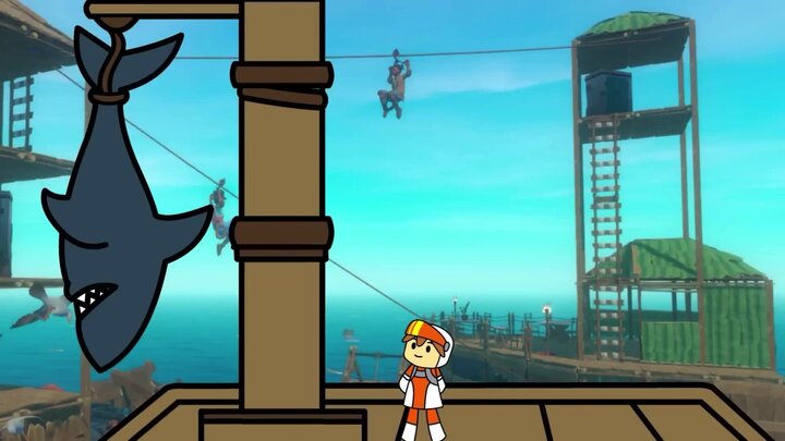 I Played "Raft Chapter 3" for 24 Hours Straight!