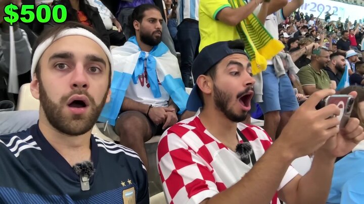 $1 vs. $10,000 World Cup Seats! / I Spent $1,000 Getting Pelé