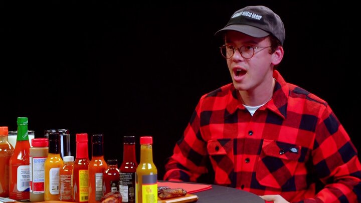 Logic Solves a Rubik's Cube While Eating Spicy Wings