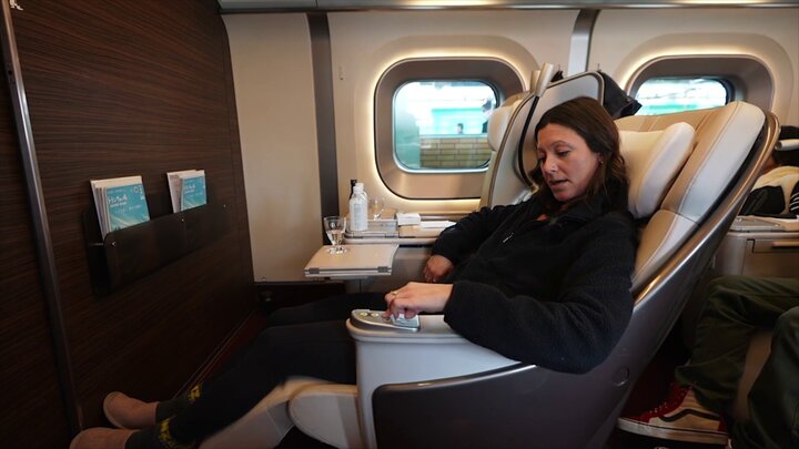 Riding Japan's Most Luxurious Bullet Train