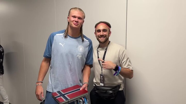 I Surprised Haaland with Custom Shoes / I Bought an $11,647 Man City Seat