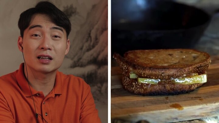 Gordan Ramsay's Grilled Cheese / The Most Difficult Omelet