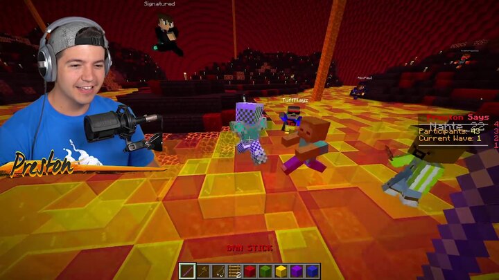 Extreme 100 Player Simon Says in Minecraft!
