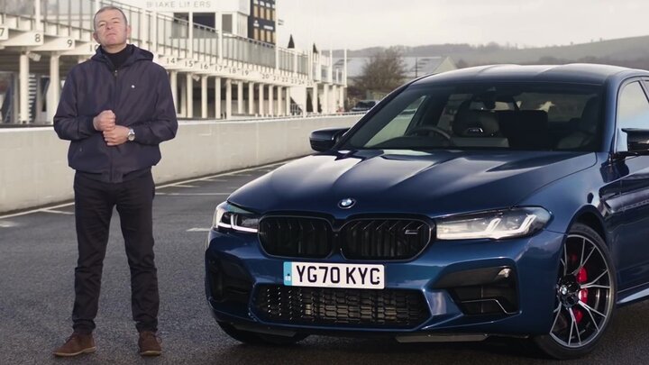 How to Drive a BMW M5 Competition on Track