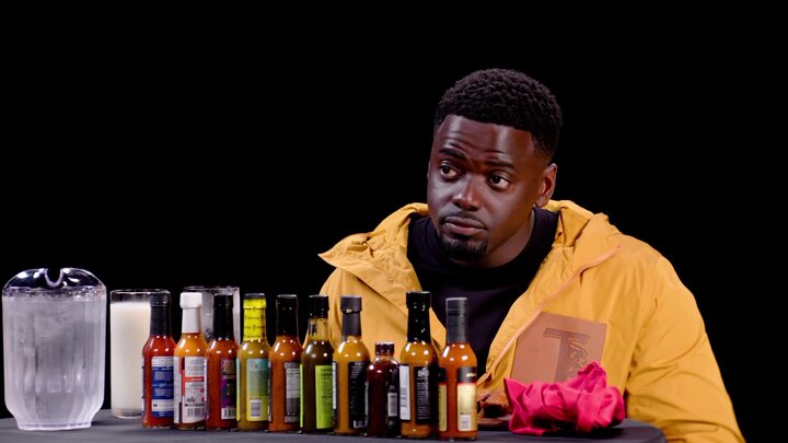 Daniel Kaluuya Listens to His Ego While Eating Spicy Wings