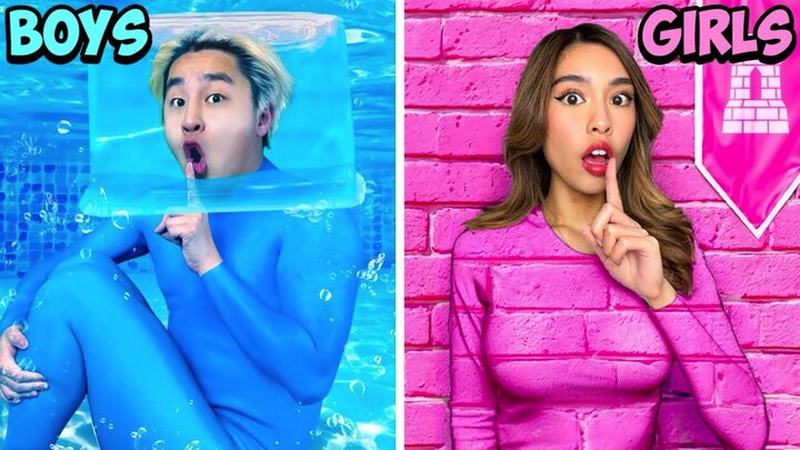 Extreme Camouflage: Boys vs. Girls Edition