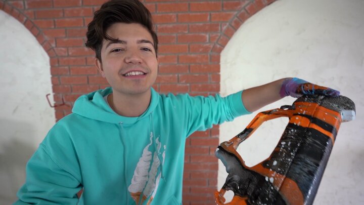 I Hydro Dipped 5 Custom NERF Blasters! *satisfying* / $10,000 Boy vs. Girl BLASTER War Challenge!