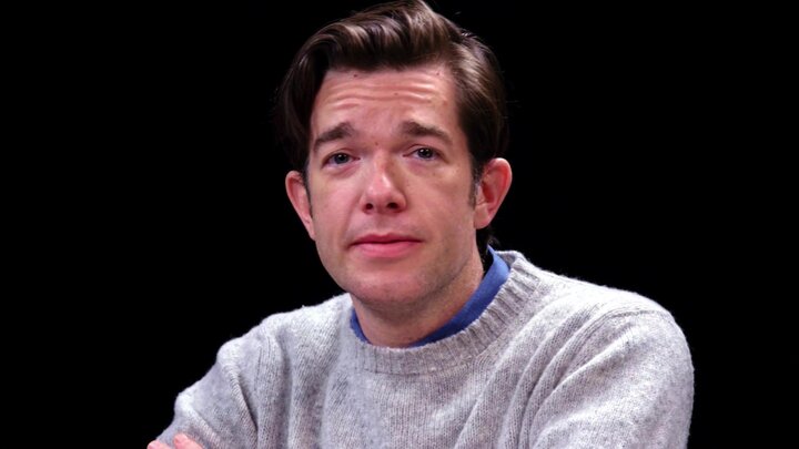 John Mulaney Seeks the Truth While Eating Spicy Wings