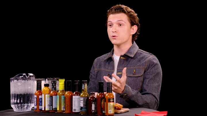 Tom Holland Calls for a Doctor While Eating Spicy Wings