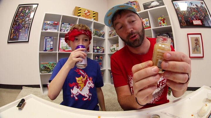 Weird Food Taste Test / Snow Tubing