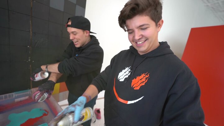 We Tested 9 More VIRAL TikTok Life Hacks to See If They Work! / We Hydro Dipped a Nerf Blaster 100 Times! (100 Layers Challenge)