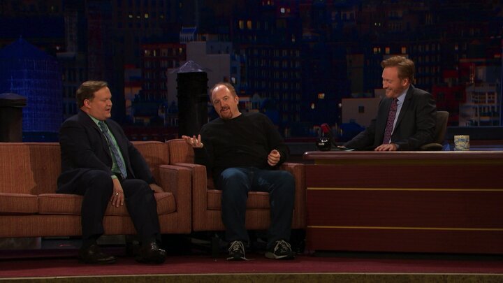 Conan on the Road - Louis C.K., Triumph the Insult Comic Dog, Scott Cronick and David Gorshein