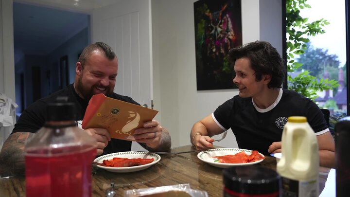 Surviving 24 Hours with the World's Strongest Man!