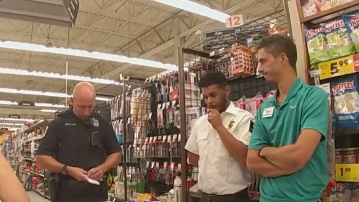 Shoplifters Stuffing Their Pants