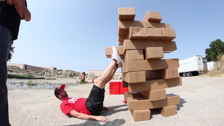 Life-Sized Jenga / Game of S.C.O.O.T.