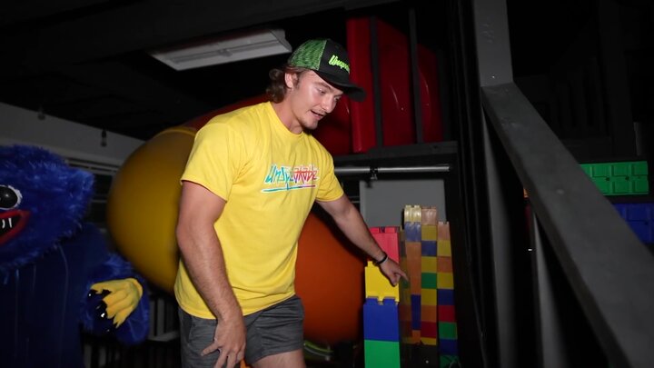 We Built a Hidden Gaming Fort / Breaking Minecraft Laws